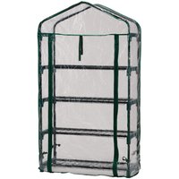 Draper 4 Tier Portable PVC Greenhouse Draper 4 Tier Portable PVC Greenhouse