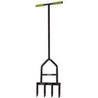 Draper 4 Prong Manual Lawn Aerator Draper 4 Prong Manual Lawn Aerator