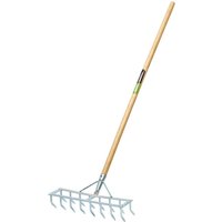 Draper Long Handled Steel Harrow Rake and Scarifier Draper Long Handled Steel Harrow Rake and Scarifier