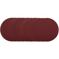 Draper Aluminium Oxide Sanding Discs 200mm 200mm 120g Pack of 10 Draper Aluminium Oxide Sanding Discs 200mm 200mm 120g Pack of 10