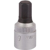 6mm 1/4 Square Drive Elora Hexagon Screwdriver Socket (11127)