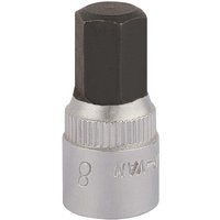 Elora 1/4" Drive Hexagon Socket Bit Metric 1/4" 8mm