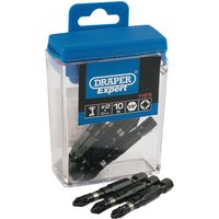 Draper Expert Pozi Impact Screwdriver Bits PZ2 50mm Pack of 10 Draper Expert Pozi Impact Screwdriver Bits PZ2 50mm Pack of 10
