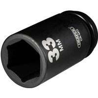 Draper Expert 3/4" Drive Deep Hexagon Impact Socket Metric 3/4" 33mm