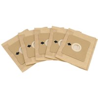 Draper Paper Dust Bags for VC1600 Vacuum Cleaner Pack of 5