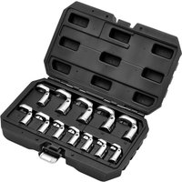 Draper 12 Piece 3/8" Drive Flexible Crowfoot Socket Wrench Set 3/8" Draper 12 Piece 3/8" Drive Flexible Crowfoot Socket Wrench Set 3/8"