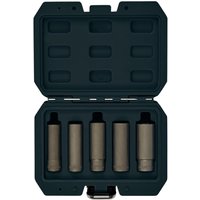 Draper 5 Piece 3/8" Drive Wheel Nut Double Socket Set 3/8" Draper 5 Piece 3/8" Drive Wheel Nut Double Socket Set 3/8"