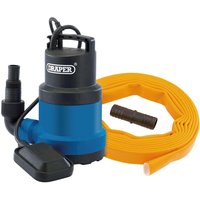 Draper PTK/SUB3 Submersible Clean Water Pump and Layflat Hose Kit Draper PTK/SUB3 Submersible Clean Water Pump and Layflat Hose Kit