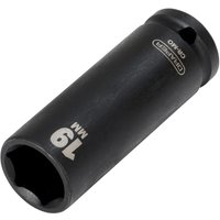Draper Expert 1/2" Drive Hi Torq Deep Hexagon Impact Socket Metric 1/2" 19mm