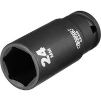Draper Expert 1/2" Drive Hi Torq Deep Hexagon Impact Socket Metric 1/2" 24mm