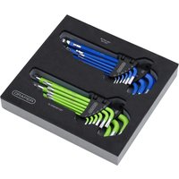 18 Piece Hex Torx Key Set Foam Module Tray
