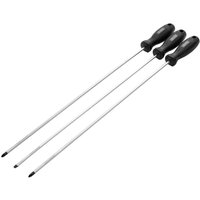 Draper 3-Piece Long Reach Hard Grip Screwdriver Set – Durable and Versatile Hand Tools for Precision Work