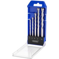 Draper 5 Piece Straight Shank TCT Masonry Drill Bit Set Draper 5 Piece Straight Shank TCT Masonry Drill Bit Set