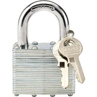 Draper Laminated Steel Padlock 50mm Standard Draper Laminated Steel Padlock 50mm Standard