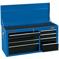 Draper 8 Drawer Large Tool Chest Blue / Black