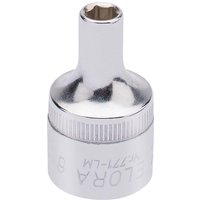 Elora 1/2" Drive Hexagon Socket Metric 1/2" 6mm