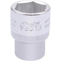 Elora 1/2" Drive Hexagon Socket Metric 1/2" 22mm