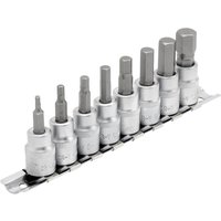 Draper Expert 16285 3/8" Sq. Dr. Hexagonal Socket Bit Set (8 Piece)
