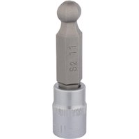 Draper Expert 3/8" Drive Hexagon Ball End Socket Bit Metric 3/8" 11mm Draper Expert 3/8" Drive Hexagon Ball End Socket Bit Metric 3/8" 11mm