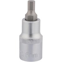 Draper Expert 1/2" Drive Hexagon Socket Bit Metric 1/2" 6mm Draper Expert 1/2" Drive Hexagon Socket Bit Metric 1/2" 6mm
