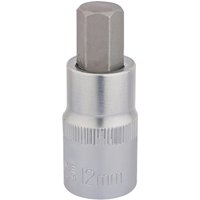 Draper Expert 1/2" Drive Hexagon Socket Bit Metric 1/2" 12mm Draper Expert 1/2" Drive Hexagon Socket Bit Metric 1/2" 12mm
