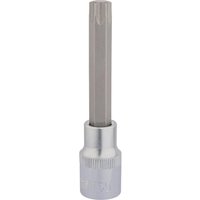 Draper 1/2" Drive 100mm Long Torx Socket Bit 1/2" T55 Draper 1/2" Drive 100mm Long Torx Socket Bit 1/2" T55