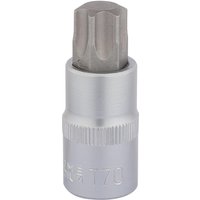 Draper 1/2" Drive 55mm Long Torx Socket Bit 1/2" T70 Draper 1/2" Drive 55mm Long Torx Socket Bit 1/2" T70