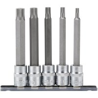 Draper 5 Piece 3/8" Drive Spline Socket Bit Set 3/8" 100mm Draper 5 Piece 3/8" Drive Spline Socket Bit Set 3/8" 100mm