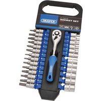 Draper 27 Piece 1/4" Drive Hex Socket and Socket Bit Set Metric 1/4" Draper 27 Piece 1/4" Drive Hex Socket and Socket Bit Set Metric 1/4"