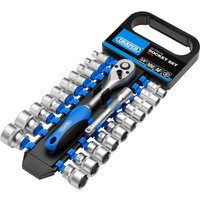 Draper 12 Piece 3/8" Drive Hex Socket Set Metric and Imperial 3/8" Draper 12 Piece 3/8" Drive Hex Socket Set Metric and Imperial 3/8"