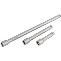 Draper 3 Piece 3/8" Square Drive Extension Bar Set 3/8" Draper 3 Piece 3/8" Square Drive Extension Bar Set 3/8"