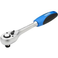 Draper 1/2" Drive 72 Tooth Reversible Soft Grip Ratchet