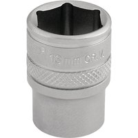 Draper 1/4" Drive Satin Finish Hexagon Socket Metric 1/4" 13mm Draper 1/4" Drive Satin Finish Hexagon Socket Metric 1/4" 13mm