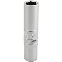 Draper 1/4" Drive Polished Finish Deep Hexagon Socket Metric 1/4" 8mm Draper 1/4" Drive Polished Finish Deep Hexagon Socket Metric 1/4" 8mm