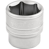 Draper 3/8" Drive Satin Finish Hexagon Socket Metric 3/8" 22mm Draper 3/8" Drive Satin Finish Hexagon Socket Metric 3/8" 22mm