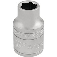 Draper 3/8" Drive Satin Finish Hexagon Socket Imperial 3/8" 5/16" Draper 3/8" Drive Satin Finish Hexagon Socket Imperial 3/8" 5/16"