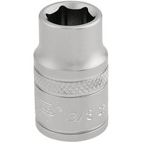 Draper 3/8" Drive Satin Finish Hexagon Socket Imperial 3/8" 3/8" Draper 3/8" Drive Satin Finish Hexagon Socket Imperial 3/8" 3/8"