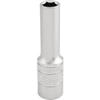 Draper 3/8" Drive Satin Finish Deep Hexagon Socket Metric 3/8" 8mm Draper 3/8" Drive Satin Finish Deep Hexagon Socket Metric 3/8" 8mm