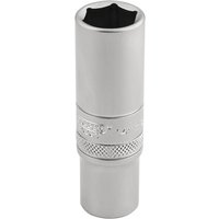 Draper 3/8" Drive Satin Finish Deep Hexagon Socket Metric 3/8" 14mm Draper 3/8" Drive Satin Finish Deep Hexagon Socket Metric 3/8" 14mm