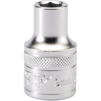Draper 1/2" Drive Satin Finish Hexagon Socket Metric 1/2" 9mm Draper 1/2" Drive Satin Finish Hexagon Socket Metric 1/2" 9mm