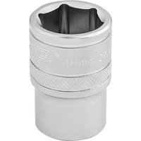 Draper 1/2" Drive Satin Finish Hexagon Socket Metric 1/2" 18mm Draper 1/2" Drive Satin Finish Hexagon Socket Metric 1/2" 18mm