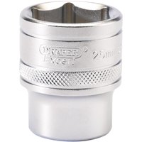 Draper 1/2" Drive Satin Finish Hexagon Socket Metric 1/2" 25mm Draper 1/2" Drive Satin Finish Hexagon Socket Metric 1/2" 25mm