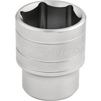 Draper 1/2" Drive Satin Finish Hexagon Socket Metric 1/2" 27mm Draper 1/2" Drive Satin Finish Hexagon Socket Metric 1/2" 27mm