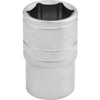 Draper 1/2" Drive Satin Finish Hexagon Socket Imperial 1/2" 11/16" Draper 1/2" Drive Satin Finish Hexagon Socket Imperial 1/2" 11/16"