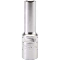 Draper 1/2" Drive Satin Finish Deep Hexagon Socket Metric 1/2" 10mm Draper 1/2" Drive Satin Finish Deep Hexagon Socket Metric 1/2" 10mm