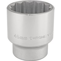 Draper 3/4" Drive Polished Finish Bi Hexagon Socket Metric 3/4" 46mm Draper 3/4" Drive Polished Finish Bi Hexagon Socket Metric 3/4" 46mm