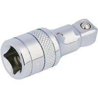 Draper 3/8" Drive Polished Chrome Wobble Socket Extension Bar