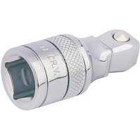 Draper 1/2" Drive Polished Chrome Wobble Socket Extension Bar 1/2" 50mm Draper 1/2" Drive Polished Chrome Wobble Socket Extension Bar 1/2" 50mm