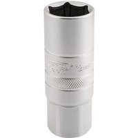 Draper 1/2" Drive Satin Chrome Hexagon Spark Plug Socket 3/8" 12mm Draper 1/2" Drive Satin Chrome Hexagon Spark Plug Socket 3/8" 12mm