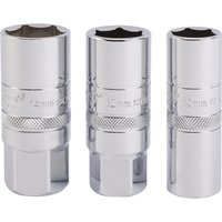 Draper 3 Piece 1/2" Drive Spark Plug Socket Set 1/2" Draper 3 Piece 1/2" Drive Spark Plug Socket Set 1/2"